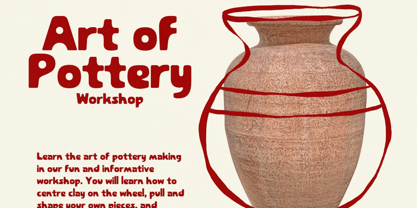 Claycraft Font Poster 6