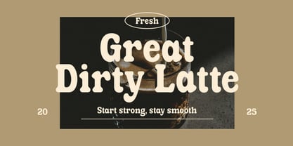 Chocovan Groovy Font Poster 7