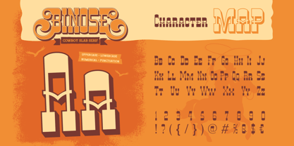 Binose Font Poster 2