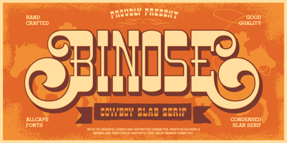 Binose Font Poster 1