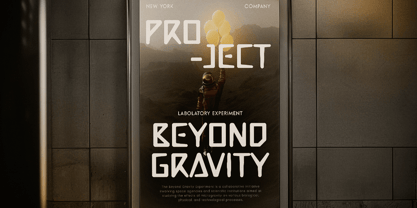 Acidik Font Poster 5