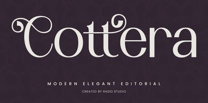 Cottera Font Poster 1