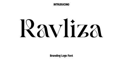 Ravliza Font Poster 1