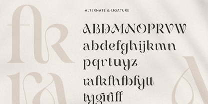 Ravliza Font Poster 4