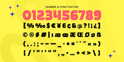 Bulking Font Poster 13