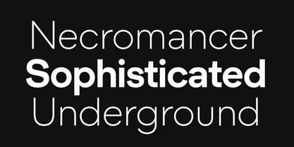 Godskin Grotesk Font Poster 3
