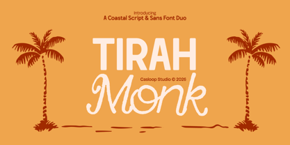 Tirah Monk Font Poster 1