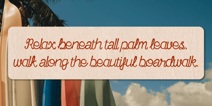 Tirah Monk Font Poster 8