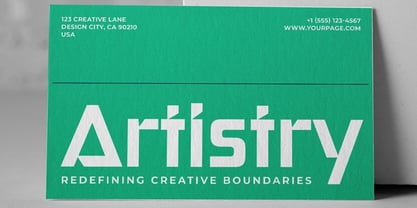 Vitult Font Poster 9