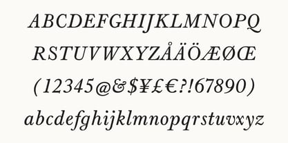 Brunnen Font Poster 6