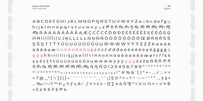 Larieno Font Poster 6