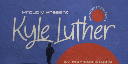 Kyle Luther Font Poster 1