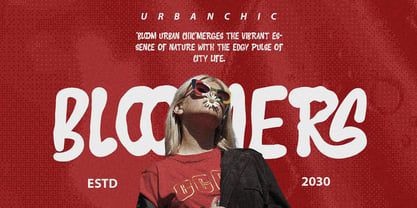 Bleuters Mocren Font Poster 5