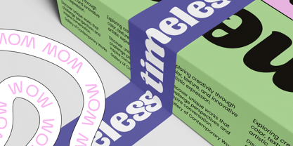 Bahlie Font Poster 3