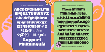 Bahlie Font Poster 10