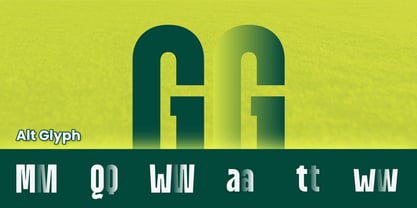 ZIA Worldera Font Poster 6