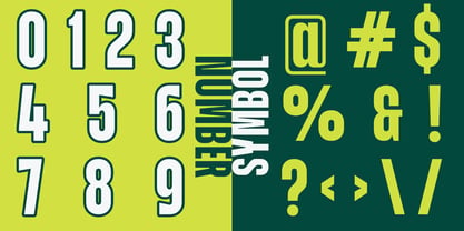 ZIA Worldera Font Poster 9