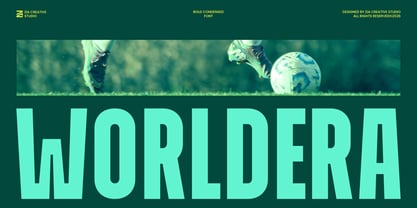 ZIA Worldera Font Poster 1