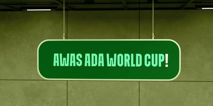 ZIA Worldera Font Poster 11