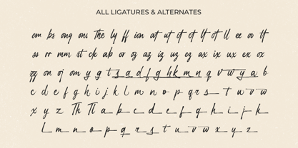 Articullare Font Poster 10