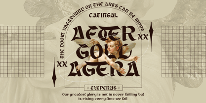 Catingal Font Poster 5