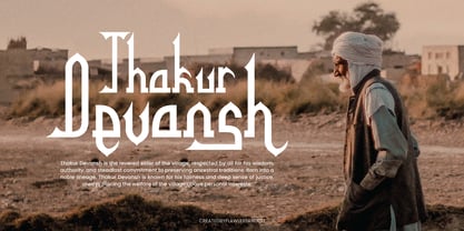 Nishwary Font Poster 2