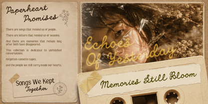 Placidus Notesho Font Poster 4