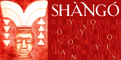 Shàngó Font Poster 13