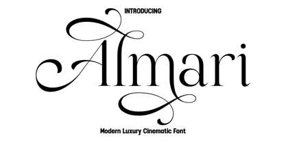 Almari Font Poster 1