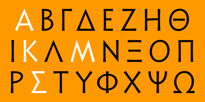 Minotaur Font Poster 5