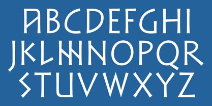 Minotaur Font Poster 3
