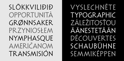 Minotaur Font Poster 9