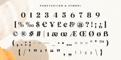 Breluna Font Poster 8