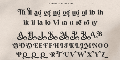 Breluna Font Poster 2