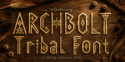 Archbolt Font Poster 1