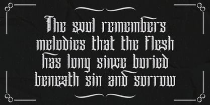 Bladesey Font Poster 2