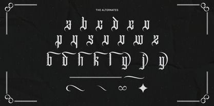 Bladesey Font Poster 8