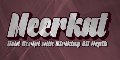 Meerkat Font Poster 1