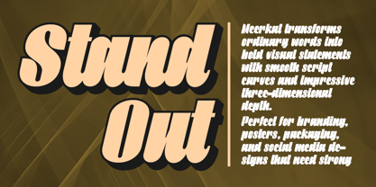 Meerkat Font Poster 5