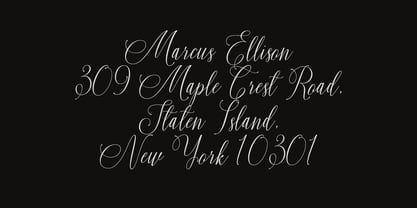 Callisse Font Poster 7