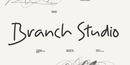Misty Cloud Font Poster 9