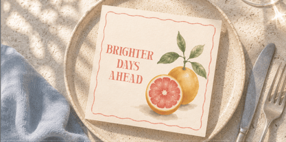Postcard Daydream Font Poster 7