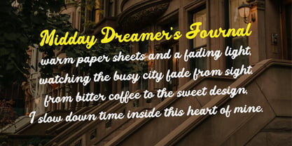 Cherished Darling Font Poster 4