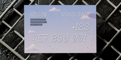 Word Craft Font Poster 9