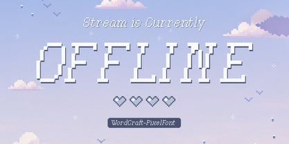 Word Craft Font Poster 4