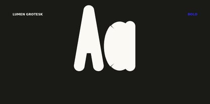 Lumen Grotesk Font Poster 3