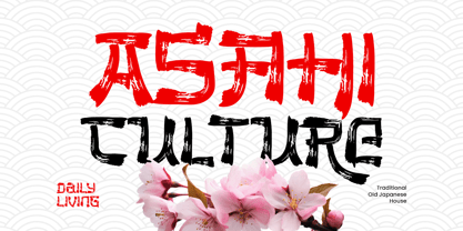 The Last Shuriken Rough Font Poster 3