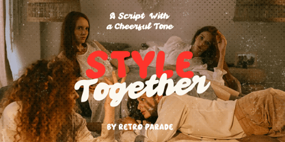 Retro Parade Font Poster 7