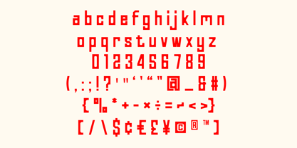 Kubora Font Poster 4