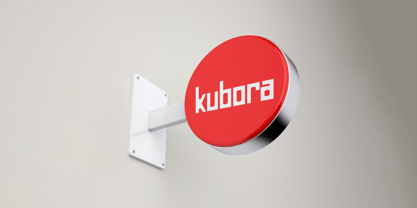 Kubora Font Poster 6